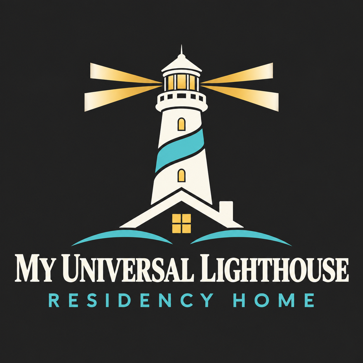 My Universal Lighthouse Residency Home lighthouse logo